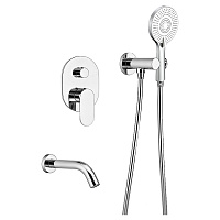 Душевой комплект AVS Beauty Н811-703-1-CR хром