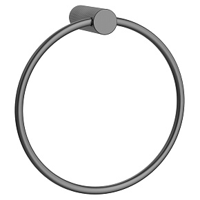 Полотенцедержатель AVS Seeme, оружейная сталь, кольцо
