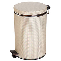 Ведро для мусора AVS белый 5 л