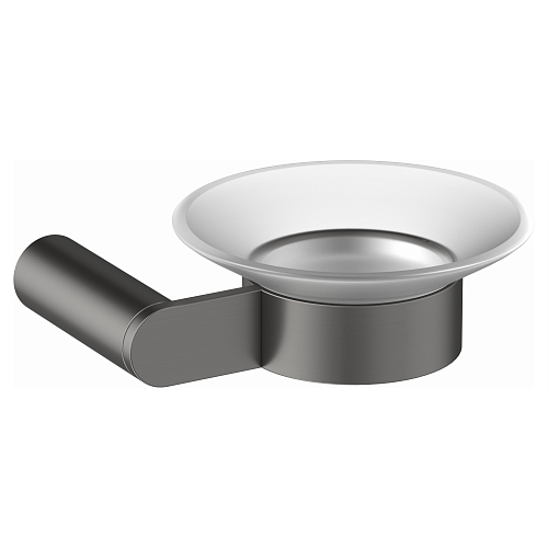 Мыльница подвесная AVS Beauty оружейная сталь