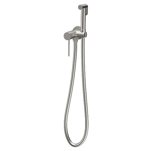 Гигиенический душ со смесителем AVS Slimmer брашированный никель
