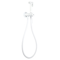 Гигиенический душ со смесителем AVS Slimmer белый матовый