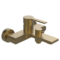 Смеситель для ванны и душа AVS Elegant брашированное золото