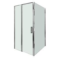 Душевой уголок AVS Ультра 120x100 профиль хром, стекло прозрачное
