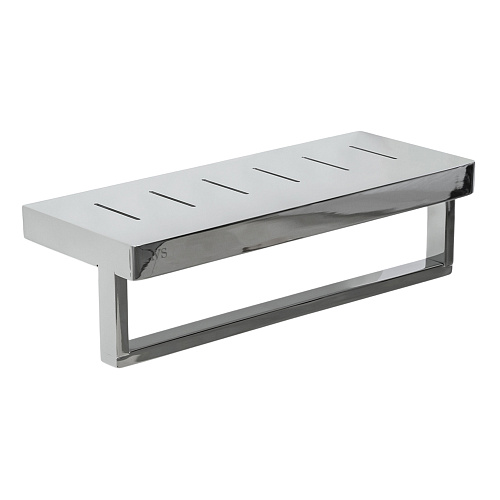 Полка с полотенцедержателем AVS S8300304 30 см, хром