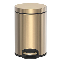 Ведро для мусора AVS Универсал 827-030-BG 3 л, брашированное золото