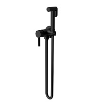 Гигиенический душ со смесителем Raiber Premium, Graceful RPB-009, матовый черный