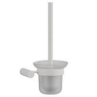 Ершик подвесной AVS Slimmer, белый матовый