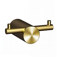 Крючок для ванной универсальный Raiber Premium, Graceful, RPG-80005, матовое золото