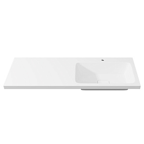 Раковина AVS Прима 130x48 R, белая